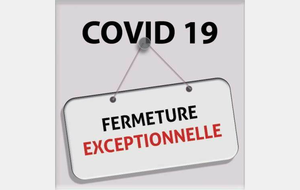 Fermeture Administrative COVID 19