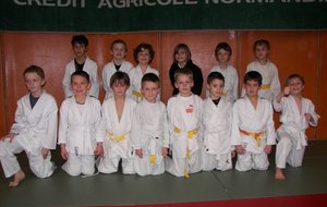 Le groupe des mini poussins et des baby