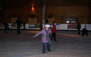 Lana grande patineuse de demain...