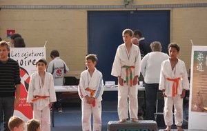 Podium : Aurélien sur la pls haute marche