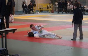 Corentin en pleine immobilisation