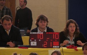 Marie notre commissaire sportif du jour !!!