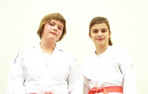 Nos deux benjamines : Laurine et Mathilde