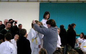 La remise des récompenses par Marie