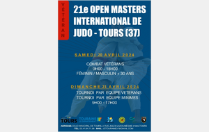 21e MASTER DE JUDO DE TOURS