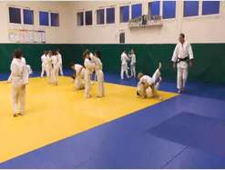 Coutances Judo cours des Mini- Poussins